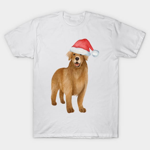 Cute And Lovely Animals With Christmas T-Shirt by AbstractArt14